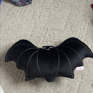 Isaac Mizrahi Black Bat Pillow